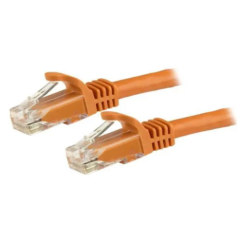 Cable de Red StarTech.com - Cat6 - RJ-45 - 1.8M - Naranja - N6PATCH6OR Cable de Red StarTech.com - Cat6 - RJ-45 - 1.8M - Naranja - N6PATCH6OR
