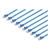 Cable de Red StarTech.com - Cat6 - RJ-45 - 2.1M - Azul - 10 Piezas - N6PATCH7BL10PK