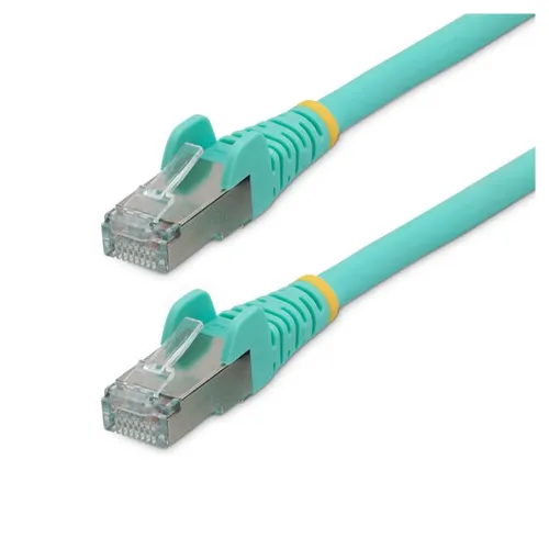Cable de Red StarTech - Cat6A - RJ-45 - 4.5M - Aguamarina - NLAQ-15F-CAT6A-PATCH Cable de Red StarTech - Cat6A - RJ-45 - 4.5M - Aguamarina - NLAQ-15F-CAT6A-PATCH