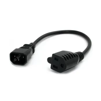 Cable de Poder StarTech.com PAC10010PK - NEMA 5-15R a C14 - 30 cm - 10 Piezas - PAC10010PK