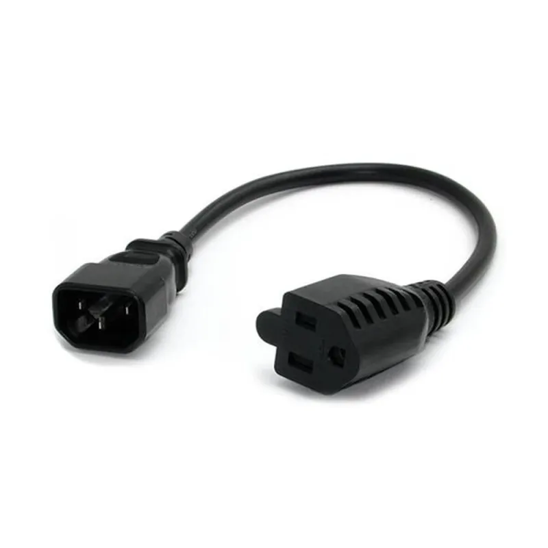 Cable de Poder StarTech.com PAC10010PK - NEMA 5-15R a C14 - 30 cm - 10 Piezas - PAC10010PK