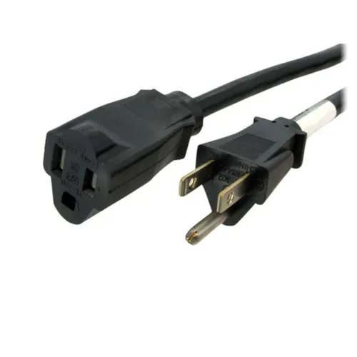 Cable StarTech.com PAC101146 - Extensor - 1.8 M - 14 AWG - NEMA 5-15R a NEMA 5-15P - PAC101146