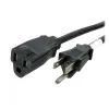 Cable StarTech.com PAC1016 - Extensor Alimentación PC Nema 5-15r a Nema 5-15p - Macho a Hembra - 1.8Mts - PAC1016