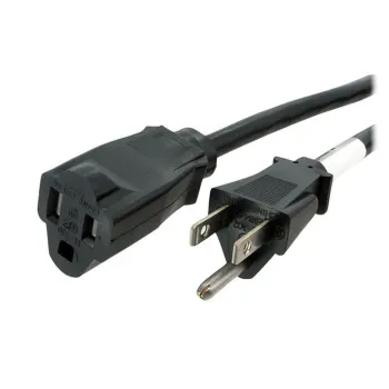 Cable StarTech.com PAC1016 - Extensor Alimentación PC Nema 5-15r a Nema 5-15p - Macho a Hembra - 1.8Mts - PAC1016