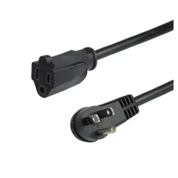 Cable de Poder StarTech.com PAC101R3 - 90cm - NEMA 5-15R a NEMA 5-15P - Acodado a la Derecha Macho - PAC101R3 Cable de Poder StarTech.com PAC101R3 - 90cm - NEMA 5-15R a NEMA 5-15P - Acodado a la Derecha Macho - PAC101R3