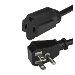 Cable de transmisión StarTech.com - Nema 5-15p a Nema 5-15r - 45 cm - PACF10118IN Cable de transmisión StarTech.com - Nema 5-15p a Nema 5-15r - 45 cm - PACF10118IN