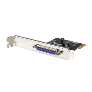 Tarjeta PCI Express StarTech.com PEX1P2 - 1 Puerto Paralelo - Tarjeta Adaptadora PCIe a DB25 Paralelo - PEX1P2