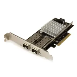 Tarjeta de Red StarTech.com - PCI-Express - 20000 Mbit/s - 2x SFP+ - PEX20000SFPI Tarjeta de Red StarTech.com - PCI-Express - 20000 Mbit/s - 2x SFP+ - PEX20000SFPI