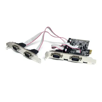 Tarjeta Adaptadora StarTech.com - PCI Express - 4x RS232 - 2x DB-9 - PEX4S553