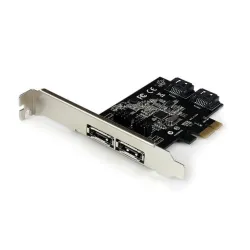 Tarjeta de Expansión StarTech.com - PCI-Express - 2x eSATA - 2x SATA - PEXESAT322I Tarjeta de Expansión StarTech.com - PCI-Express - 2x eSATA - 2x SATA - PEXESAT322I