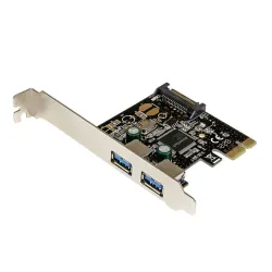 Tarjeta de Expansión StarTech.com - PCI-Express - 2x USB 3.0 - SATA - PEXUSB3S23 Tarjeta de Expansión StarTech.com - PCI-Express - 2x USB 3.0 - SATA - PEXUSB3S23