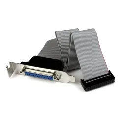 Adaptador StarTech.com - DB25 a IDC26 - 40 cm - PLATE25F16LP Adaptador StarTech.com - DB25 a IDC26 - 40 cm - PLATE25F16LP
