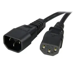 Cable StarTech.com 14 AWG Extension 90cm - Alimentación de Ordenador C14 a C13 - PXT100143 Cable StarTech.com 14 AWG Extension 90cm - Alimentación de Ordenador C14 a C13 - PXT100143