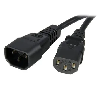Cable StarTech.com 14 AWG Extension 90cm - Alimentación de Ordenador C14 a C13 - PXT100143