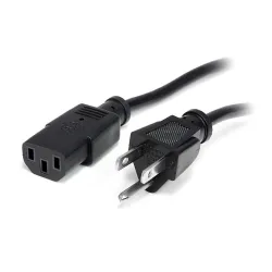 Cable de Poder StarTech.com PXT10112 - C13 a NEMA 5-15P - 3.6m - Negro - PXT10112 Cable de Poder StarTech.com PXT10112 - C13 a NEMA 5-15P - 3.6m - Negro - PXT10112