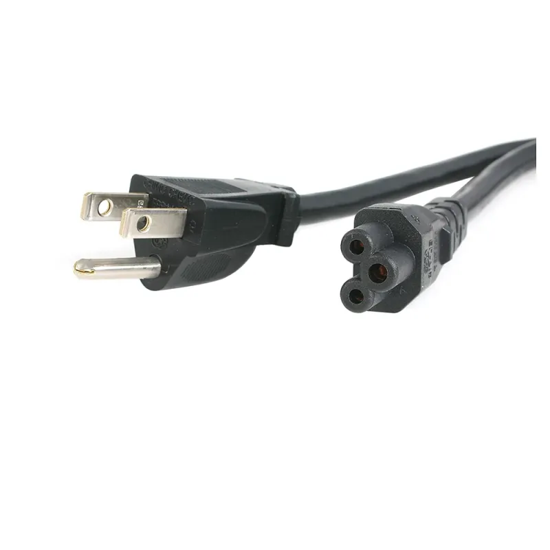 Cable StarTech.com PXT101NB3S - Estándar para Laptop NEMA 5-15P a C5 - 1.8 M - PXT101NB3S