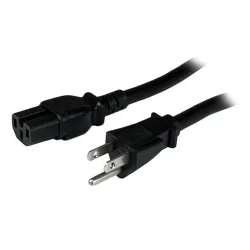 Cable de Alimentación StarTech.com 1.2m - 14AWG de PC - Nema5-15P a C15 Tierra - PXT515C154 Cable de Alimentación StarTech.com 1.2m - 14AWG de PC - Nema5-15P a C15 Tierra - PXT515C154
