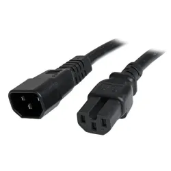 Cable StarTech.com 1.8m 14 AWG Adaptador Jumper Bridge IEC C14 a IEC C15 para Servidor UPS - PXTC14C156 Cable StarTech.com 1.8m 14 AWG Adaptador Jumper Bridge IEC C14 a IEC C15 para Servidor UPS - PXTC14C156