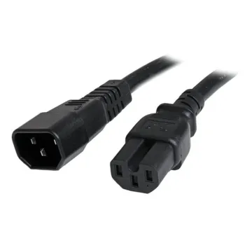 Cable StarTech.com 1.8m 14 AWG Adaptador Jumper Bridge IEC C14 a IEC C15 para Servidor UPS - PXTC14C156