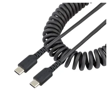 Cable StarTech.com - USB-C a USB-C - Espiral - 50cm - R2CCC-50C-USB-CABLE