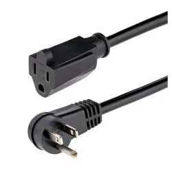 Cable de Extensión StarTech.com RFX-6F-POWER-CORD - 5-15P a 5-15R - 2m - Negro - RFX-6F-POWER-CORD Cable de Extensión StarTech.com RFX-6F-POWER-CORD - 5-15P a 5-15R - 2m - Negro - RFX-6F-POWER-CORD