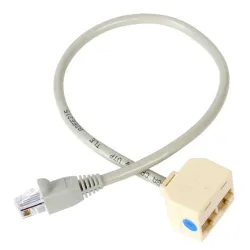 Adaptador StarTech.com - 2x RJ-45 a RJ-45 Cat5e - RJ45SPLITTER Adaptador StarTech.com - 2x RJ-45 a RJ-45 Cat5e - RJ45SPLITTER