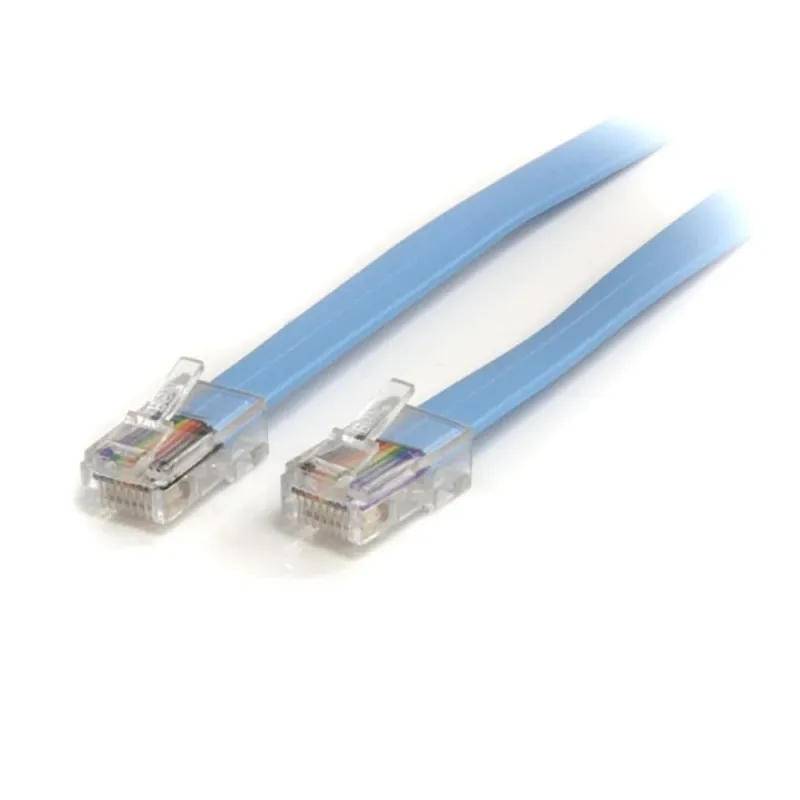 Cable Rollover de Consola StarTech.com - RJ-45 - 1.8M - Azul - ROLLOVERMM6