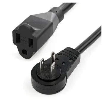 Extensión de Alimentación StarTech.com RTPAC10110 - 360° - NEMA 5-15P a NEMA 5-15R - 16 AWG - 3M - RTPAC10110