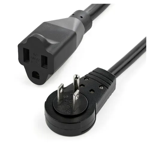 Extensión de Alimentación StarTech.com RTPAC10110 - 360° - NEMA 5-15P a NEMA 5-15R - 16 AWG - 3M - RTPAC10110