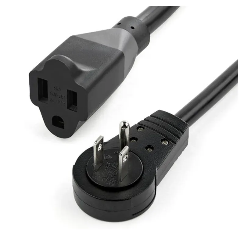 Extensión de Alimentación StarTech.com RTPAC10110 - 360° - NEMA 5-15P a NEMA 5-15R - 16 AWG - 3M - RTPAC10110