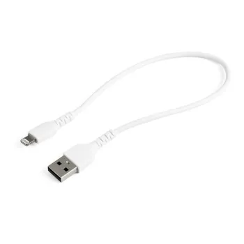 Cable StarTech.com RUSBLTMM30CMW - USB a Lightning - 30 cm - Blanco - RUSBLTMM30CMW