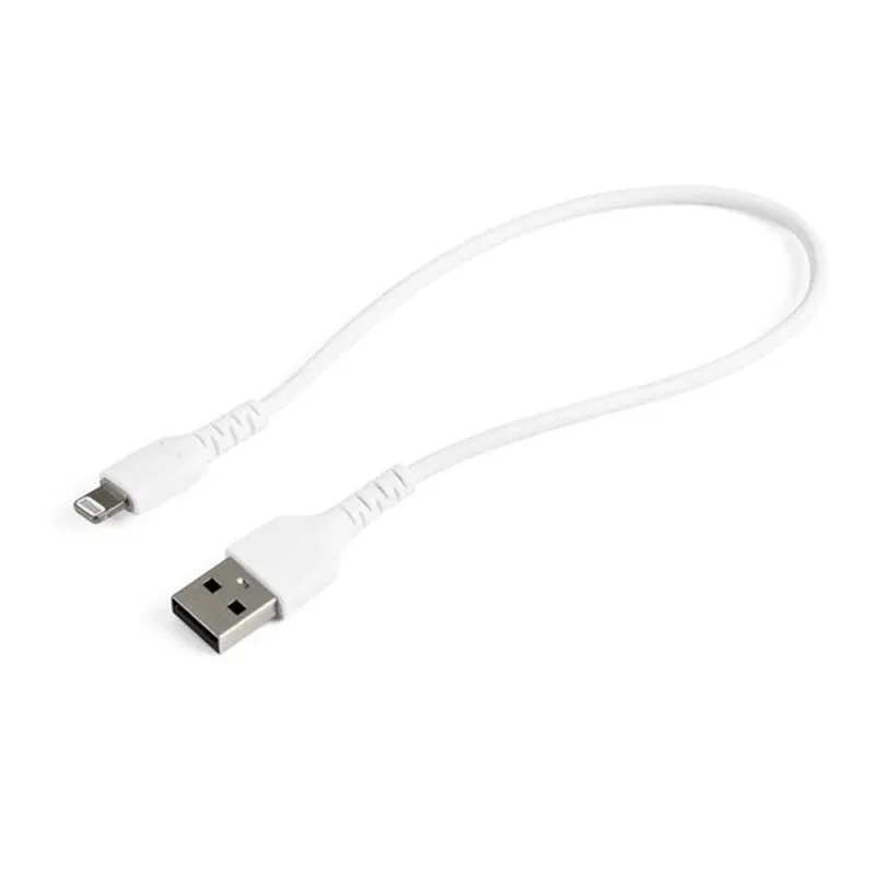 Cable StarTech.com RUSBLTMM30CMW - USB a Lightning - 30 cm - Blanco - RUSBLTMM30CMW
