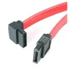 Cable SATA StarTech.com - 7 Pines - 45cm - Acodado - Rojo - SATA18LA1
