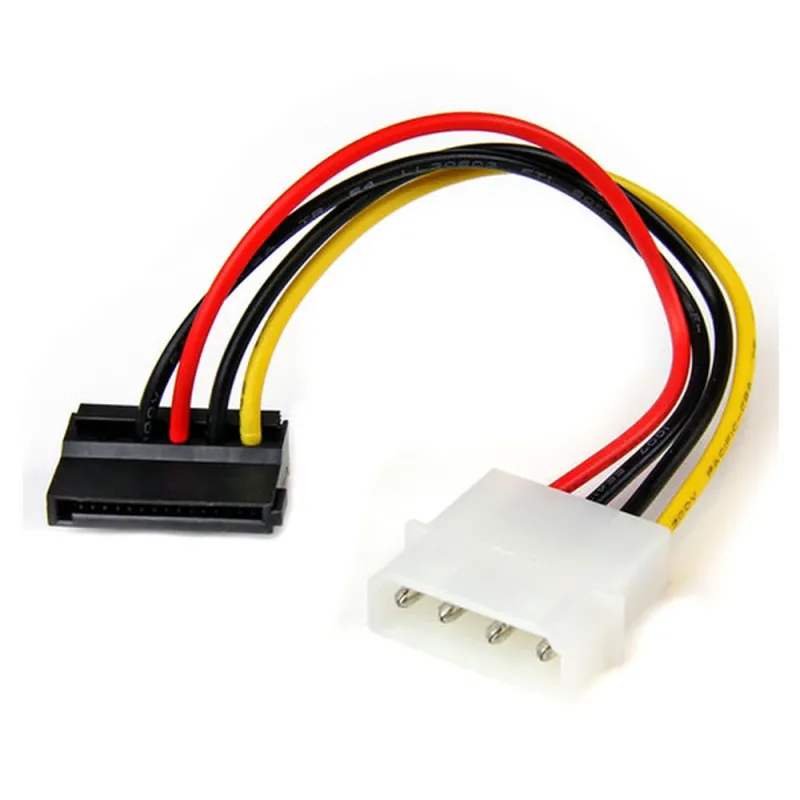 Cable de Alimentación StarTech.com - Molex 4 Pines - SATA 15 Pines - 15 cm - SATAPOWADPL
