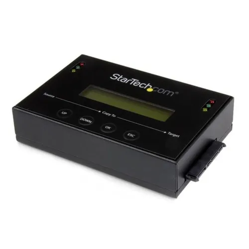 Duplicador StarTech.com - 2.5"/3.5" - SATA - HDD/SSD - Negro - SATDUP11IMG Duplicador StarTech.com - 2.5"/3.5" - SATA - HDD/SSD - Negro - SATDUP11IMG