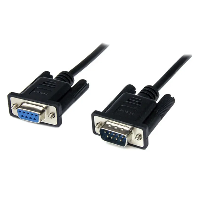 Cable StarTech.com 2m Modem Nulo Serial DB9 Hembra a Macho - SCNM9FM2MBK