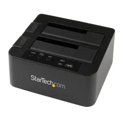 Docking Station Startech.com - 2.5"/3.5" - USB 3.0 - eSATA - SATA - HDD/SSD - 2 bahías - Negro - SDOCK2U33RE Docking Station Startech.com - 2.5"/3.5" - USB 3.0 - eSATA - SATA - HDD/SSD - 2 bahías - Negro - SDOCK2U33RE