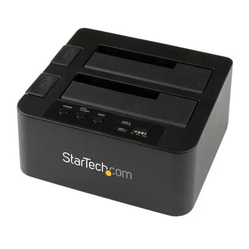 Docking Station Startech.com - 2.5"/3.5" - USB 3.0 - eSATA - SATA - HDD/SSD - 2 bahías - Negro - SDOCK2U33RE Docking Station Startech.com - 2.5"/3.5" - USB 3.0 - eSATA - SATA - HDD/SSD - 2 bahías - Negro - SDOCK2U33RE