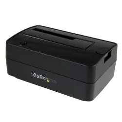 Estación de conexión StarTech.com SDOCKU313E - para Disco Duro SATA - 2.5" / 3.5" - USB 3.1 - Negro - SDOCKU313E Estación de conexión StarTech.com SDOCKU313E - para Disco Duro SATA - 2.5" / 3.5" - USB 3.1 - Negro - SDOCKU313E