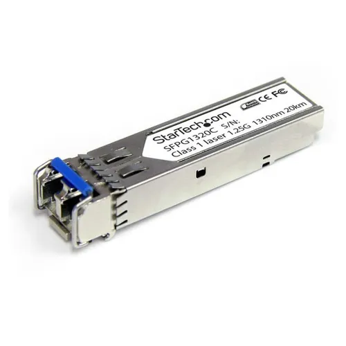 Módulo Transceptor StarTech.com - Conecta SFP - 1000Mbps - DDM LC - Cisco MiniGBIC - 20Km - SFPG1320C Módulo Transceptor StarTech.com - Conecta SFP - 1000Mbps - DDM LC - Cisco MiniGBIC - 20Km - SFPG1320C