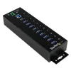Concentrador StarTech.com ST1030USBM - USB 3.0 - 10 puertos - Negro - ST1030USBM