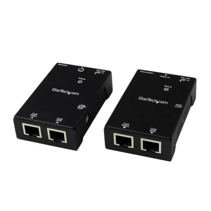 Kit Extensor de Video y Audio StarTech.com HDMI por Cable UTP - Cat5 - Cat6 RJ45 con Power over Cable - 50m - ST121SHD50