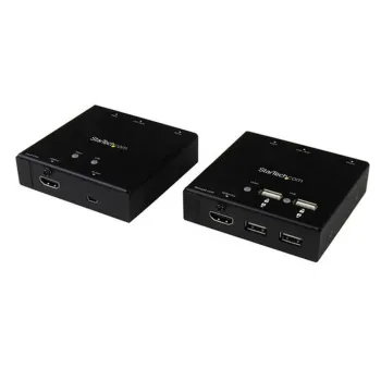 Extensor de Vídeo Startech.com - HDMI - RJ45 - Cat6 - Hub USB 4 Puertos - 50m - 1080p - ST121USBHD