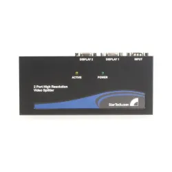 Duplicador Divisor StarTech.com ST122PRO - Vídeo VGA - 2 Puertos - 350MHz - Splitter - ST122PRO Duplicador Divisor StarTech.com ST122PRO - Vídeo VGA - 2 Puertos - 350MHz - Splitter - ST122PRO