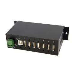 Concentrador HUB Industrial StarTech.com - 7 Puertos USB 2.0 - Montaje en Superficie - ST7200USBM Concentrador HUB Industrial StarTech.com - 7 Puertos USB 2.0 - Montaje en Superficie - ST7200USBM