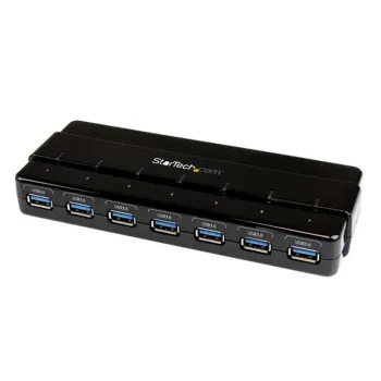 Hub StarTech.com ST7300USB3B - Concentrador USB 3.0 - 7 Puertos - ST7300USB3B