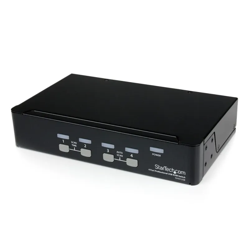 KVM StarTech.com - 4 Puertos VGA - USB - SV431USB