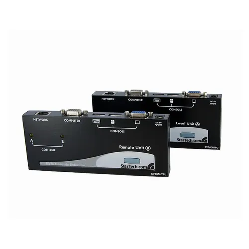 Extensor de consola StarTech.com KVM USB - Cable Ethernet CAT5 - UTP - RJ45 - 150m - SV565UTPU