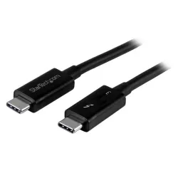 Cable StarTech.com ThunderBolt 3 - 0.5M - USB-C - 40GBps - Compatible USB - TBLT34MM50CM Cable StarTech.com ThunderBolt 3 - 0.5M - USB-C - 40GBps - Compatible USB - TBLT34MM50CM