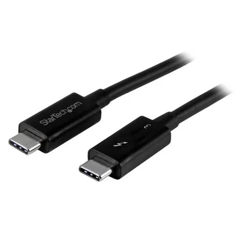 Cable StarTech.com ThunderBolt 3 - 0.5M - USB-C - 40GBps - Compatible USB - TBLT34MM50CM Cable StarTech.com ThunderBolt 3 - 0.5M - USB-C - 40GBps - Compatible USB - TBLT34MM50CM